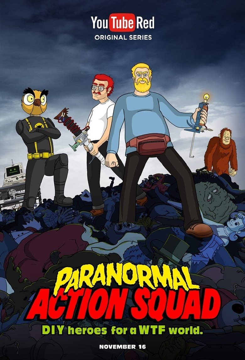 The Paranormal Action Squad Poster of The Paranormal Action Squad