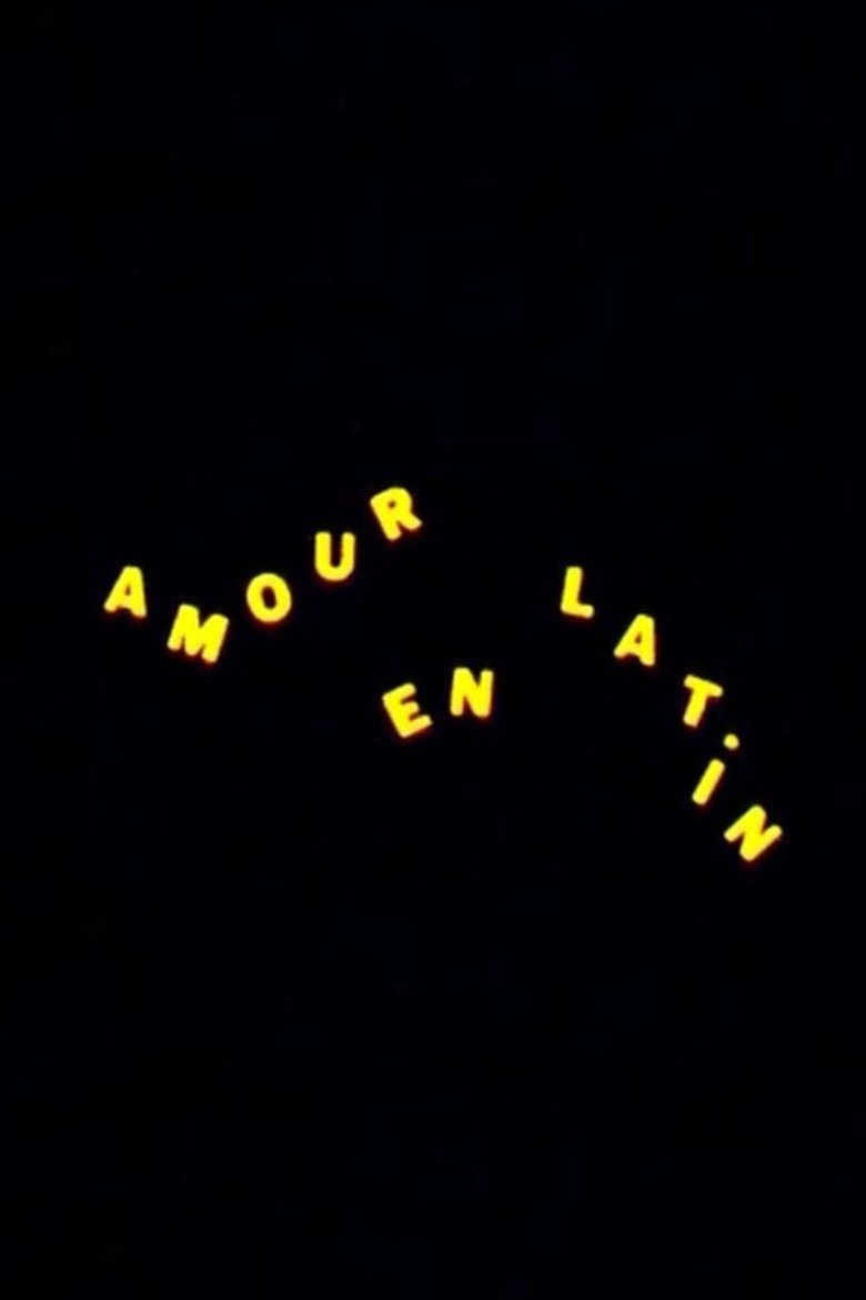 Amour en latin Poster of Amour en latin