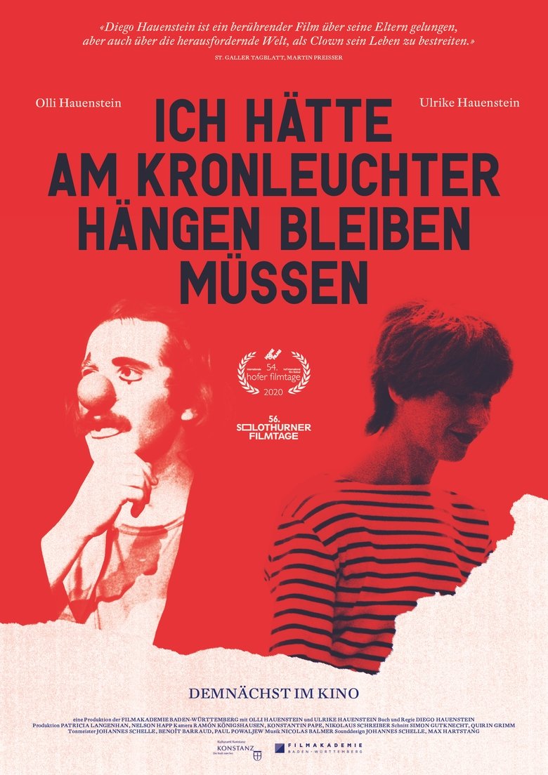 Ich hätte am Kronleuchter hängen bleiben müssen Poster of Ich hätte am Kronleuchter hängen bleiben müssen