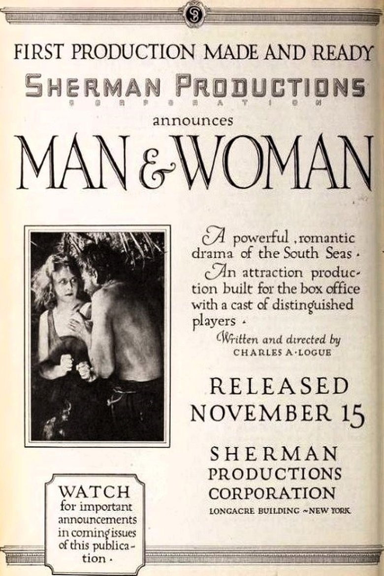 Man and Woman Poster of Man and Woman