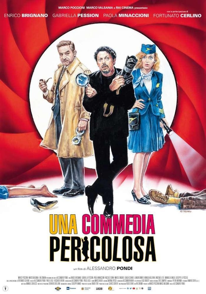 Una commedia pericolosa Poster of Una commedia pericolosa