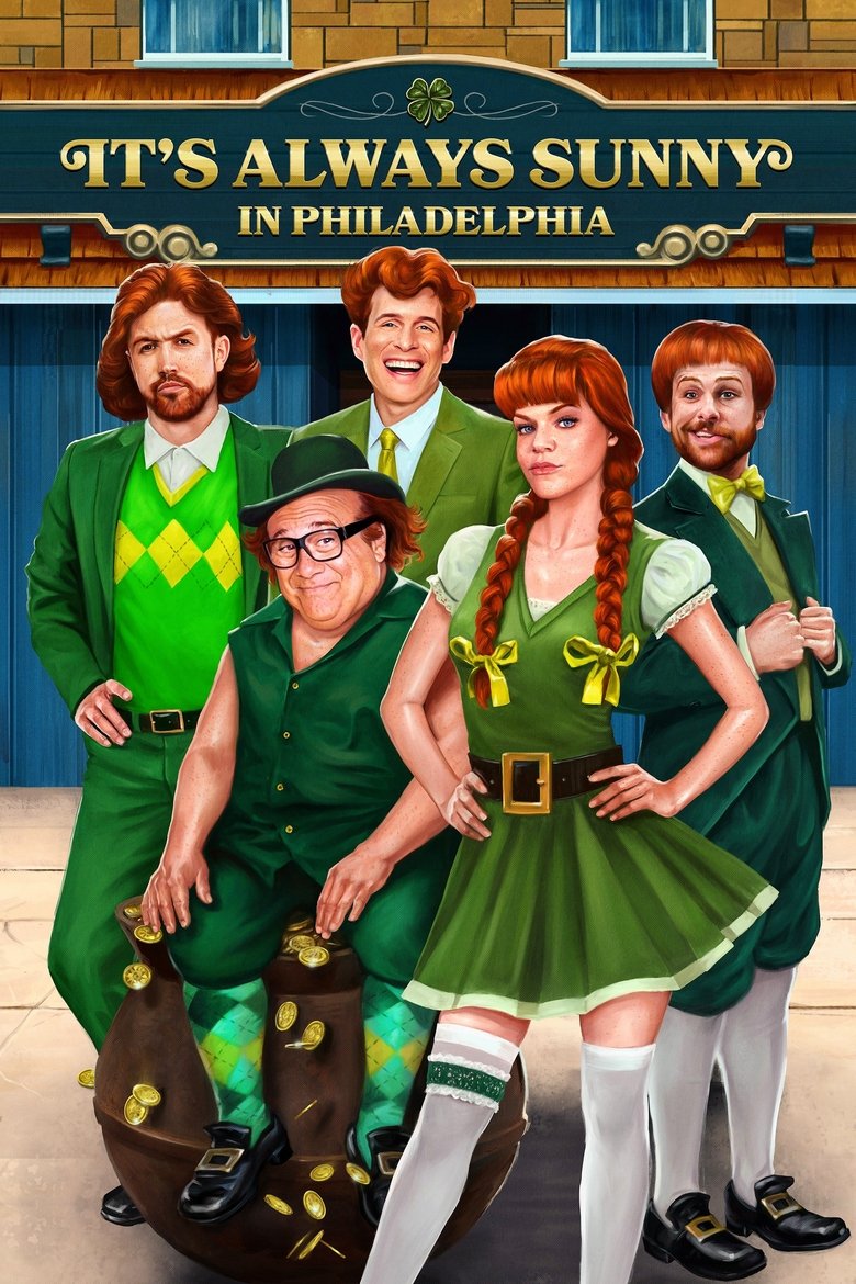Cast and Crew in It's Always Sunny In Philadelphia - The Gang Carries a Corpse Up a Mountain (Season 15 - Episode 8) - The Gang Carries a Corpse Up a Mountain Poster of Cast and Crew in It's Always Sunny In Philadelphia - The Gang Carries a Corpse Up a Mountain (Season 15 - Episode 8) - The Gang Carries a Corpse Up a Mountain
