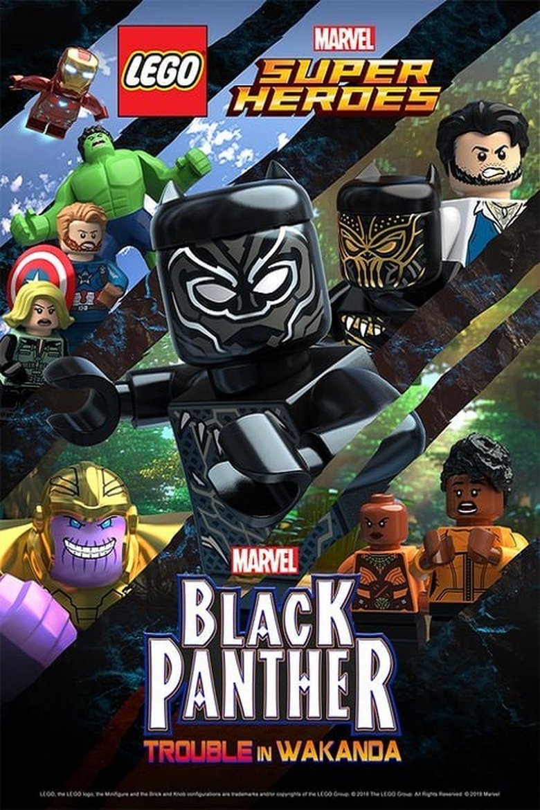 LEGO Marvel Super Heroes - Black Panther: Trouble in Wakanda Poster of LEGO Marvel Super Heroes - Black Panther: Trouble in Wakanda