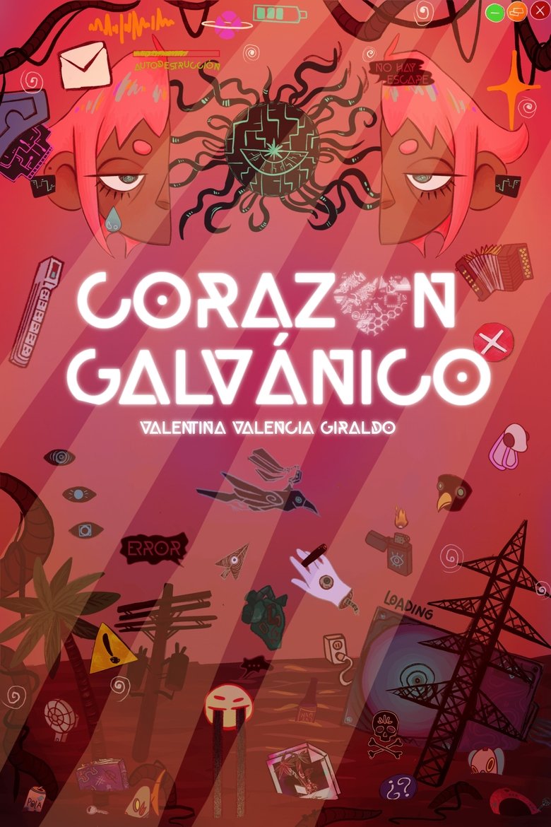 Corazón Galvánico Poster of Corazón Galvánico