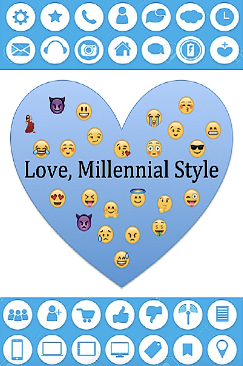 Love, Millennial Style Poster of Love, Millennial Style