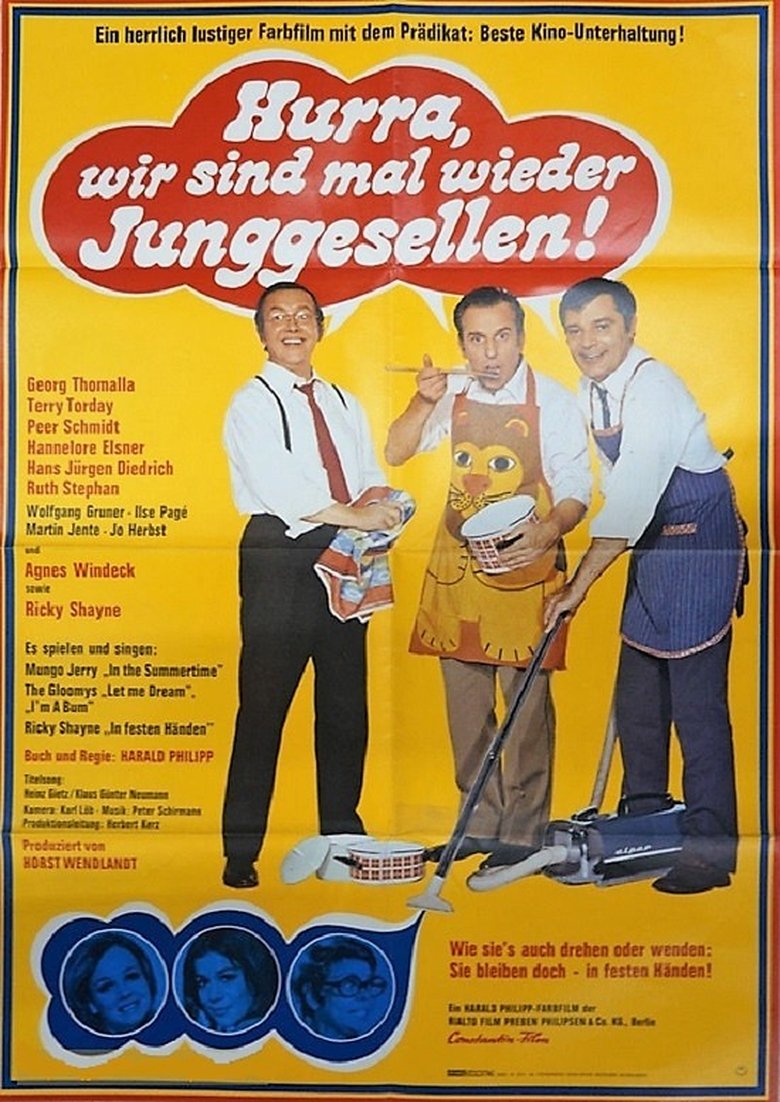 Hurra, wir sind mal wieder Junggesellen! Poster of Hurra, wir sind mal wieder Junggesellen!