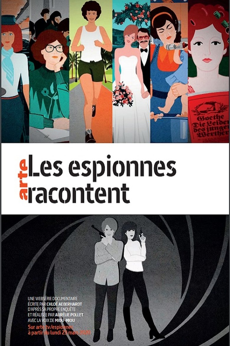 Les espionnes racontent Poster of Les espionnes racontent
