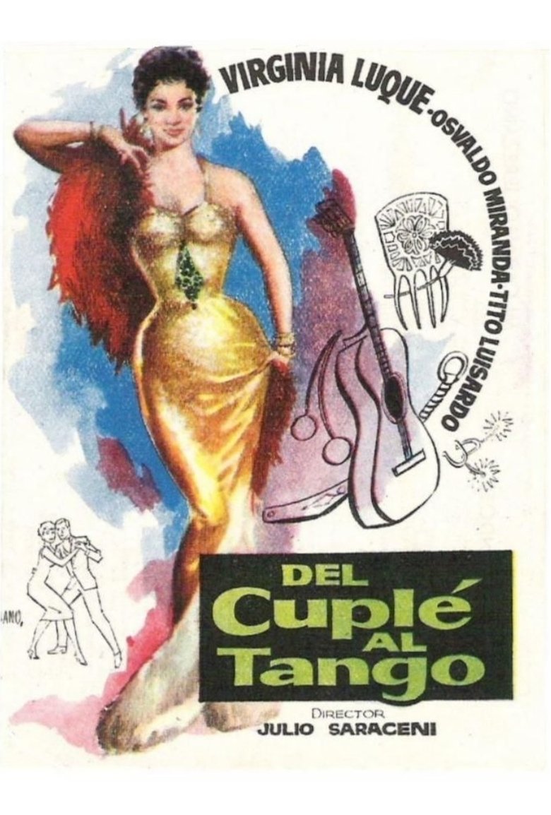 Del cuplé al tango Poster of Del cuplé al tango