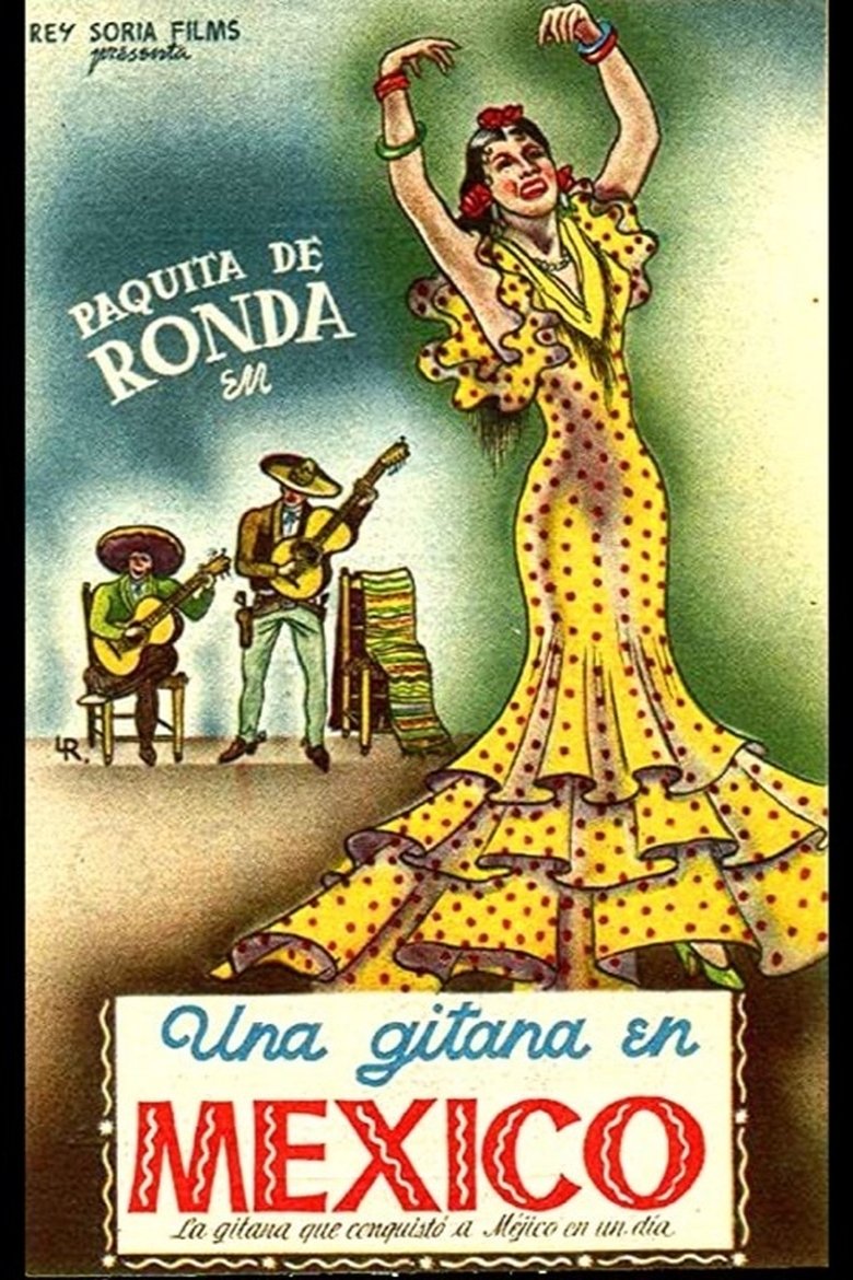 Una gitana en México Poster of Una gitana en México