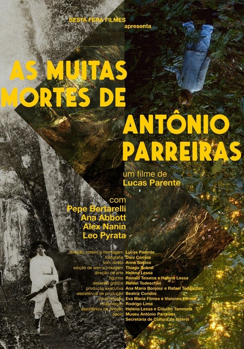 The Many Deaths of Antônio Parreiras Poster of The Many Deaths of Antônio Parreiras