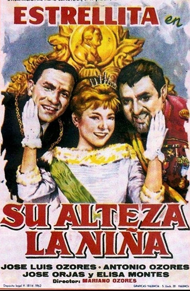 Su alteza la niña Poster of Su alteza la niña