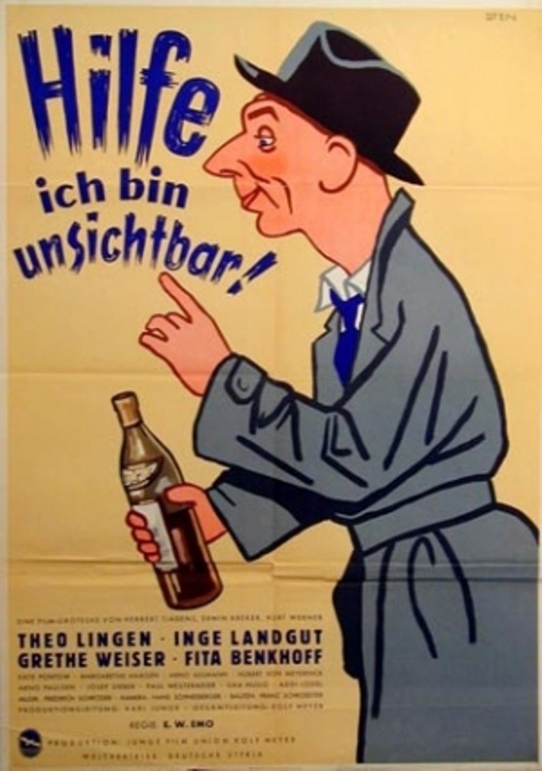 Hilfe, ich bin unsichtbar Poster of Hilfe, ich bin unsichtbar