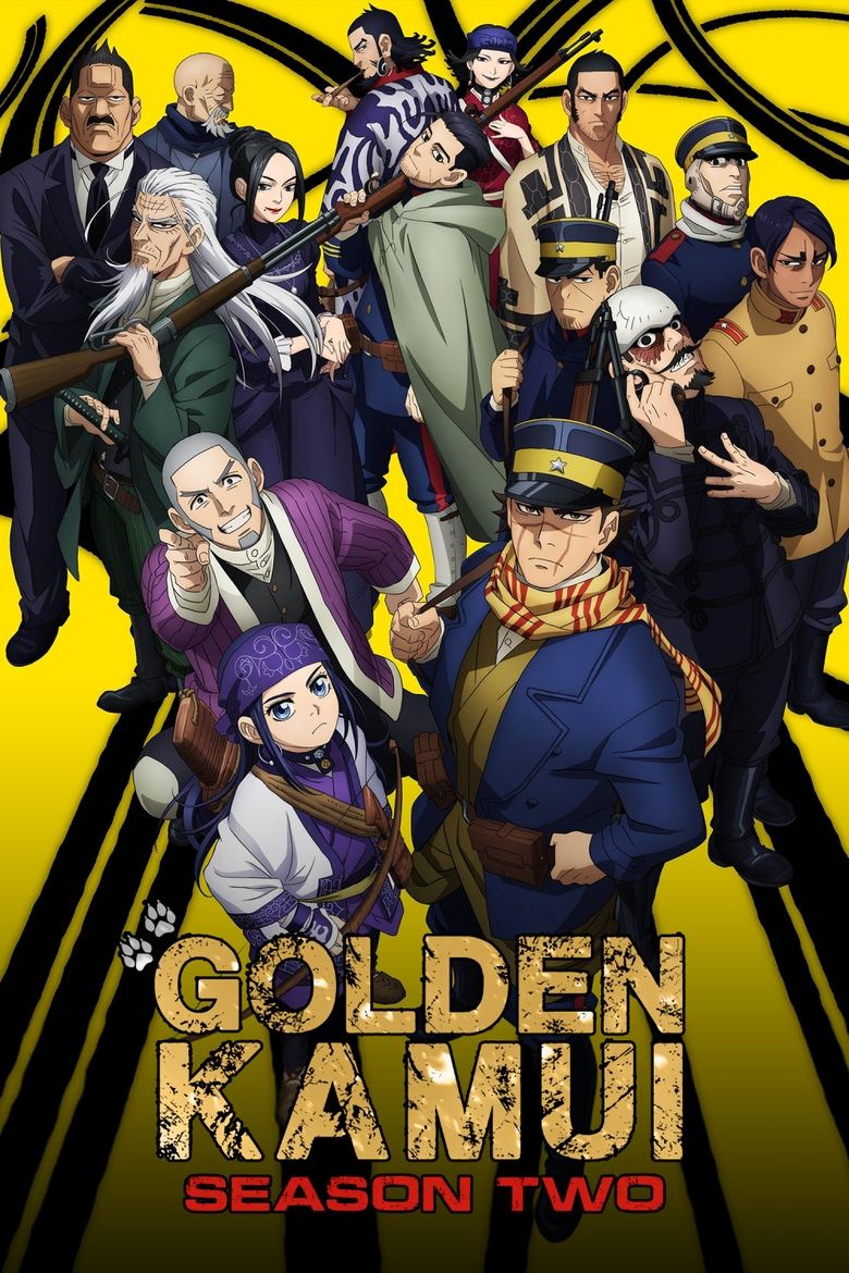 Cast and Crew in Golden Kamuy - On the Night of the New Moon (Season 2 - Episode 10) - On the Night of the New Moon Poster of Cast and Crew in Golden Kamuy - On the Night of the New Moon (Season 2 - Episode 10) - On the Night of the New Moon