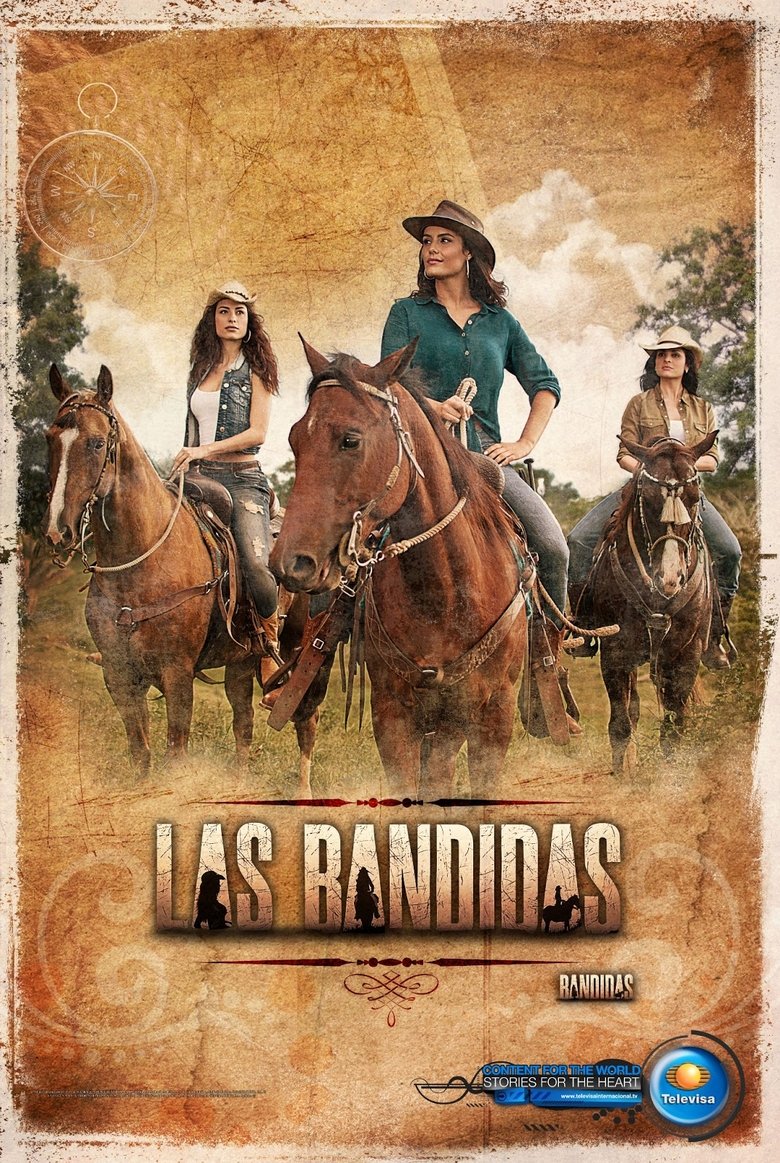 Las bandidas Poster of Las bandidas