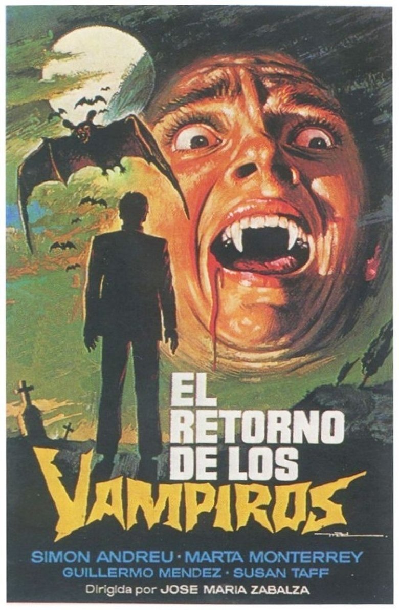 The Return of the Vampires Poster of The Return of the Vampires
