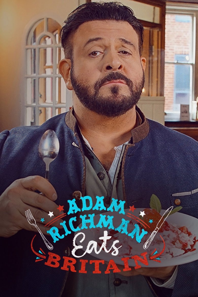 Adam Richman Eats Britain Poster of Adam Richman Eats Britain