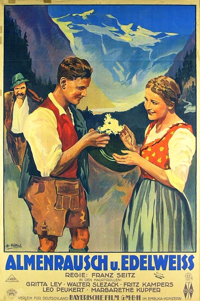 Almenrausch und Edelweiss Poster of Almenrausch und Edelweiss