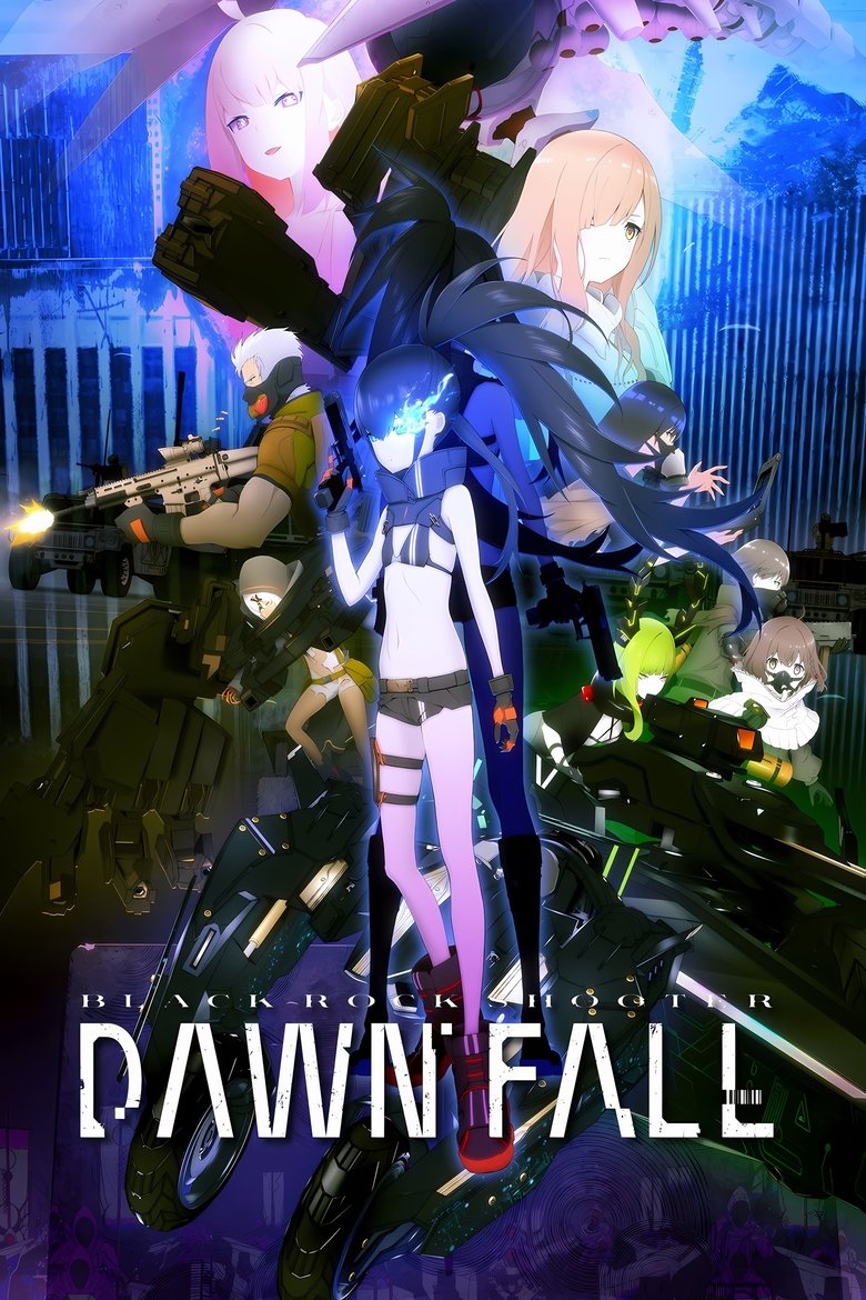 Cast and Crew in Black Rock Shooter Dawn Fall - The Moon Is a Harsh Mistress (Season 1 - Episode 11) - The Moon Is a Harsh Mistress Poster of Cast and Crew in Black Rock Shooter Dawn Fall - The Moon Is a Harsh Mistress (Season 1 - Episode 11) - The Moon Is a Harsh Mistress