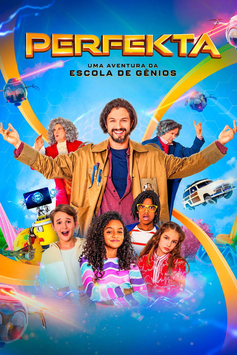 Perfekta - Uma Aventura da Escola de Gênios Poster of Perfekta - Uma Aventura da Escola de Gênios