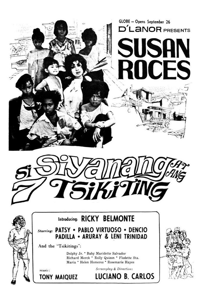 Si Siyanang at ang 7 Tsikiting Poster of Si Siyanang at ang 7 Tsikiting