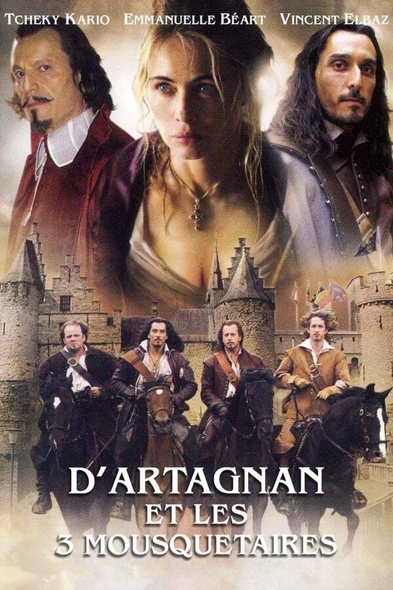 D'Artagnan and the Three Musketeers Poster of D'Artagnan and the Three Musketeers
