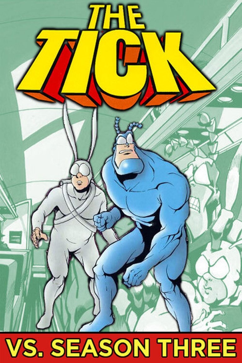 Cast and Crew in The Tick - Tick vs. Prehistory (Season 3 - Episode 9) - Tick vs. Prehistory Poster of Cast and Crew in The Tick - Tick vs. Prehistory (Season 3 - Episode 9) - Tick vs. Prehistory