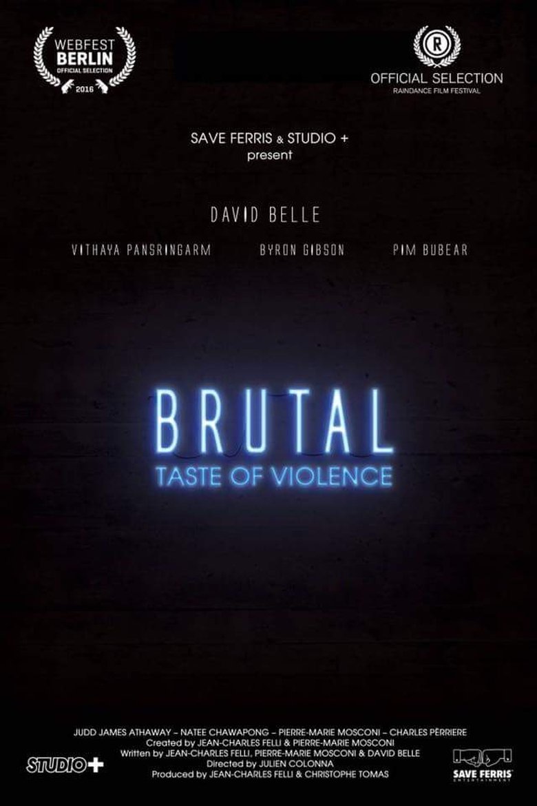 Brutal A Taste of Violence. Poster of Brutal A Taste of Violence.