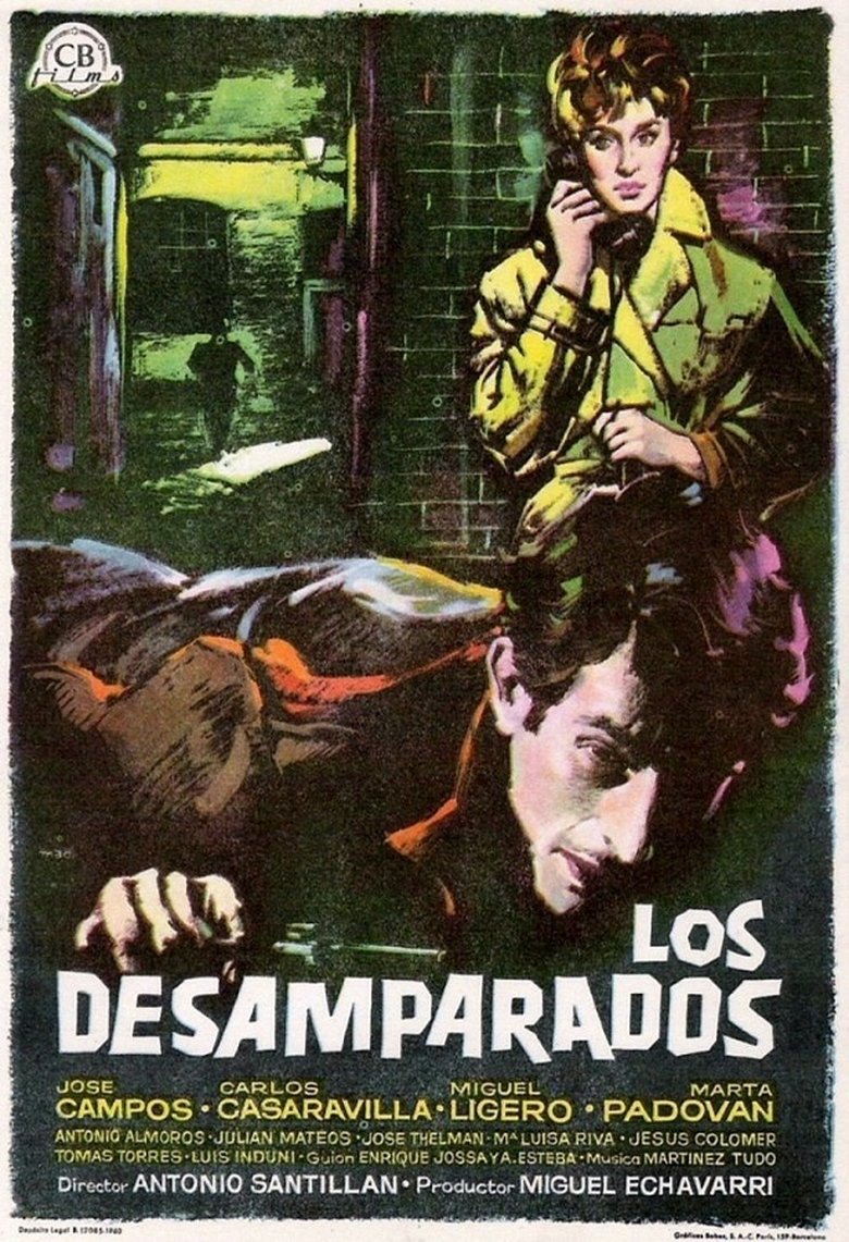 Los desamparados Poster of Los desamparados
