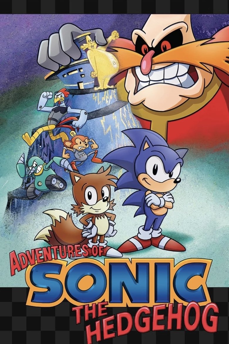 Adventures of Sonic the Hedgehog Poster of Adventures of Sonic the Hedgehog