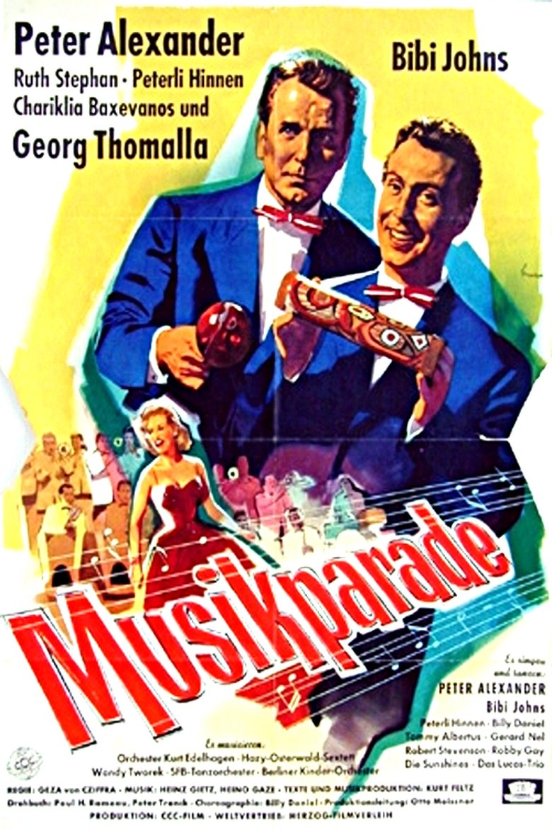 Musikparade Poster of Musikparade