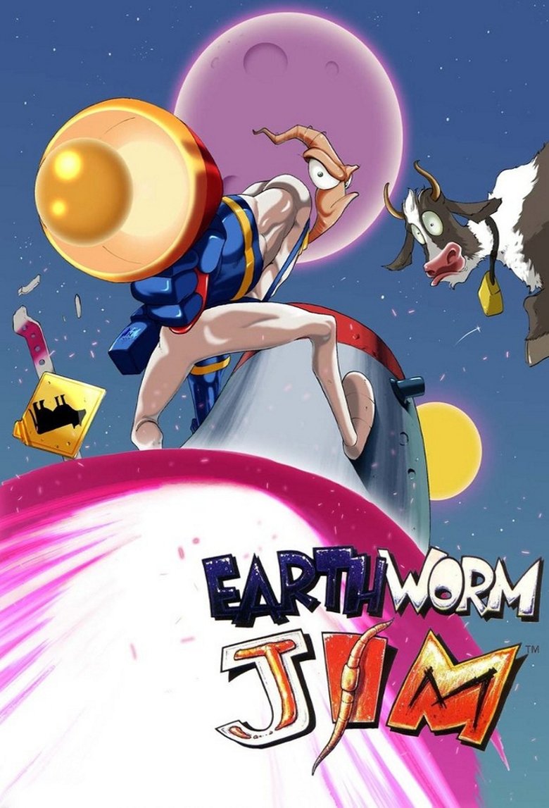 Earthworm Jim Poster of Earthworm Jim