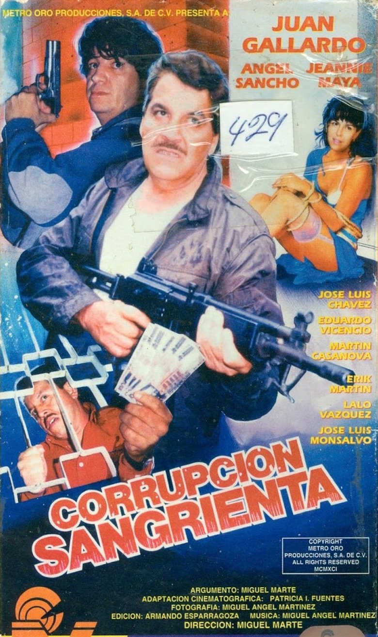 Corrupción sangrienta Poster of Corrupción sangrienta