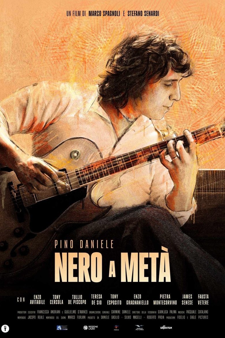 Pino Daniele - Nero a metà Poster of Pino Daniele - Nero a metà