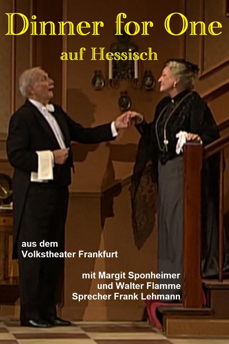 Dinner for One auf Hessisch Poster of Dinner for One auf Hessisch
