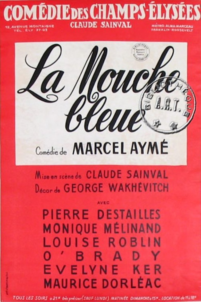 La Mouche bleue Poster of La Mouche bleue