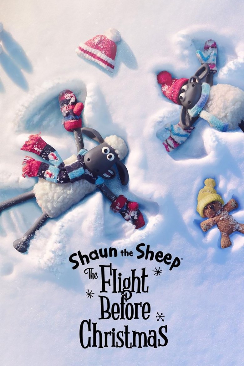 Shaun the Sheep: The Flight Before Christmas Poster of Shaun the Sheep: The Flight Before Christmas