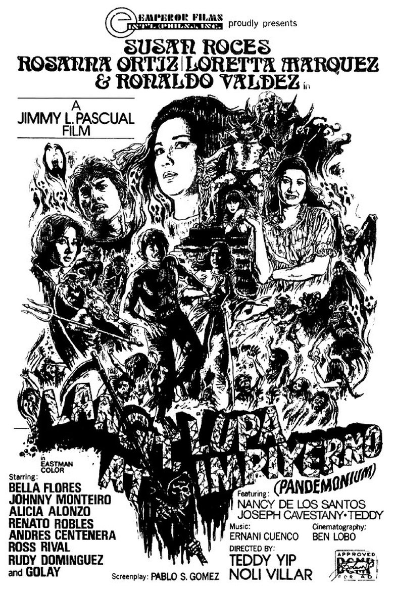 Langit, Lupa at Impiyerno (Pandemonium) Poster of Langit, Lupa at Impiyerno (Pandemonium)