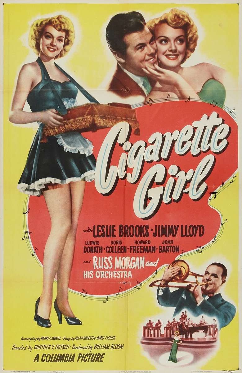 Cigarette Girl Poster of Cigarette Girl