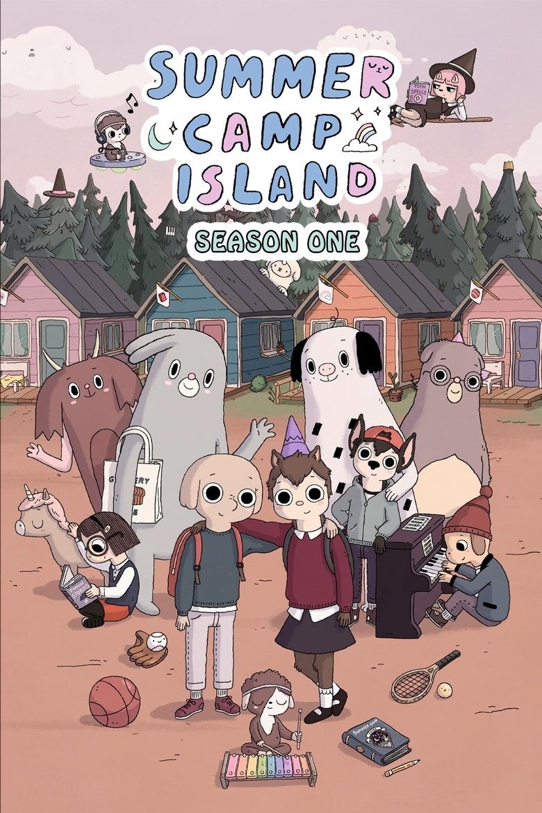 Cast and Crew in Summer Camp Island - It's My Party (Season 1 - Episode 13) - It's My Party Poster of Cast and Crew in Summer Camp Island - It's My Party (Season 1 - Episode 13) - It's My Party