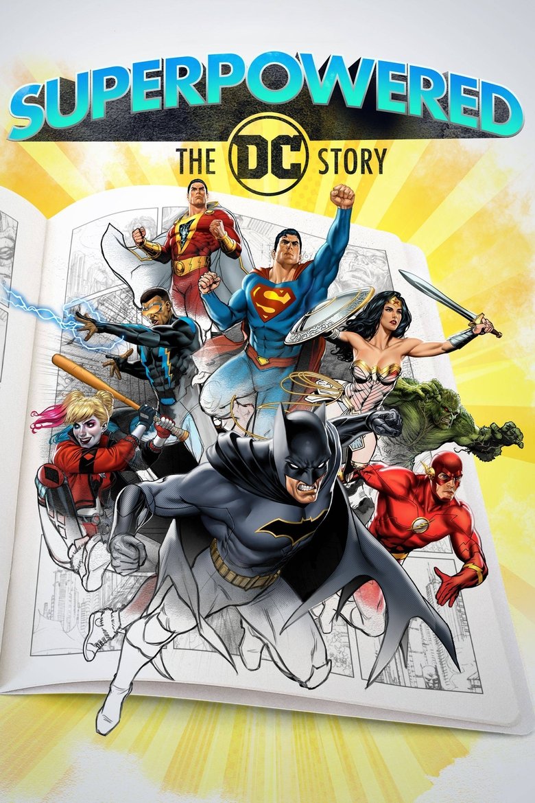 Episodes in Superpowered The DC Story - Miniseries - Miniseries Poster of Episodes in Superpowered The DC Story - Miniseries - Miniseries