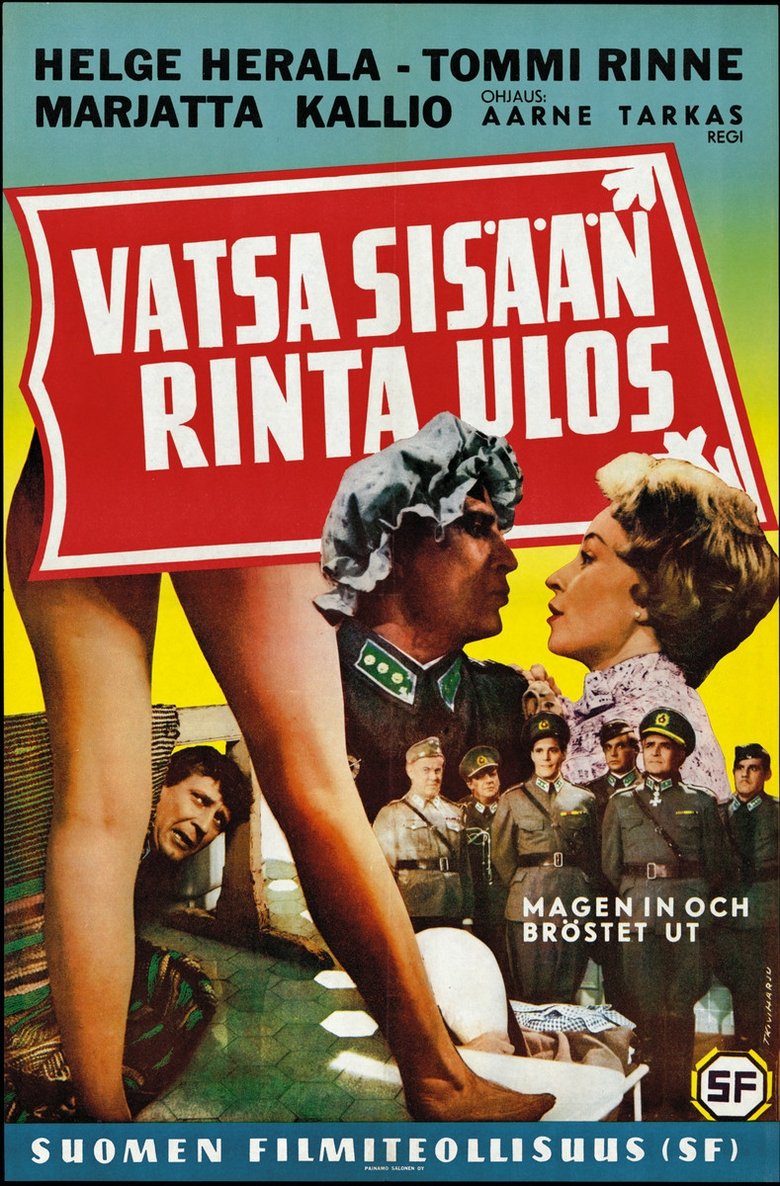 Vatsa sisään, rinta ulos! Poster of Vatsa sisään, rinta ulos!