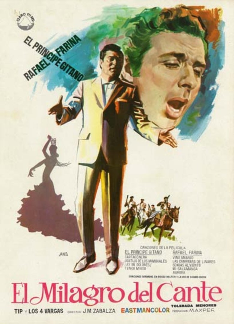 El milagro del cante Poster of El milagro del cante