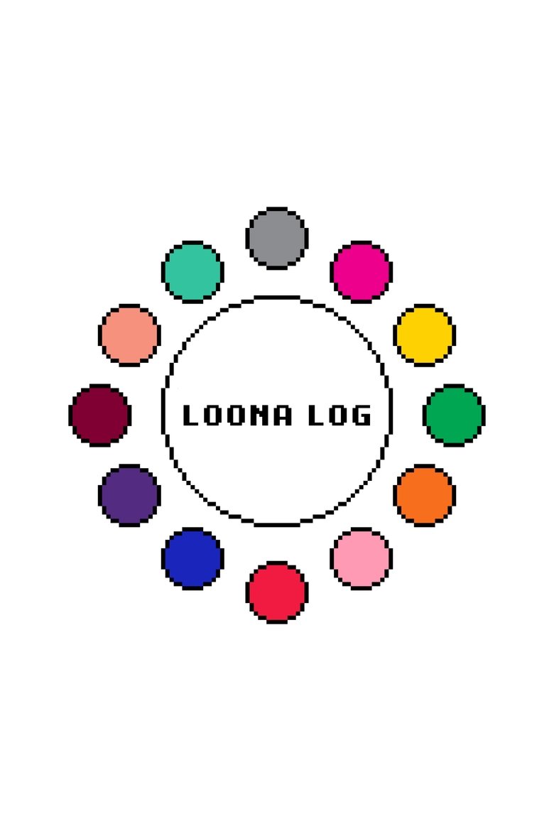 LOONA Log Poster of LOONA Log