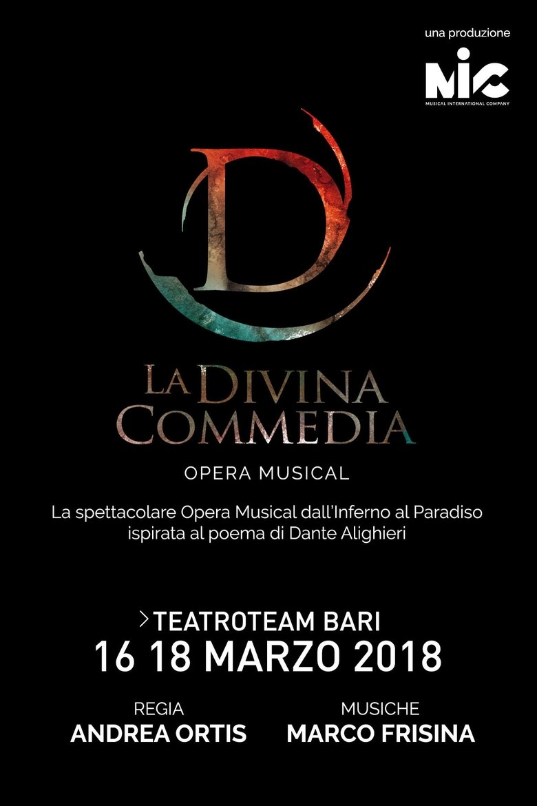 La Divina Commedia Opera Musical Poster of La Divina Commedia Opera Musical