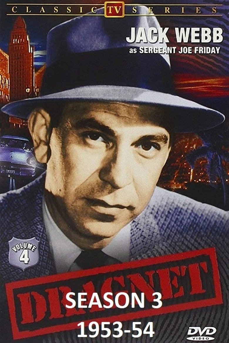 Episodes in Dragnet - Season 3 - Season 3 Poster of Episodes in Dragnet - Season 3 - Season 3