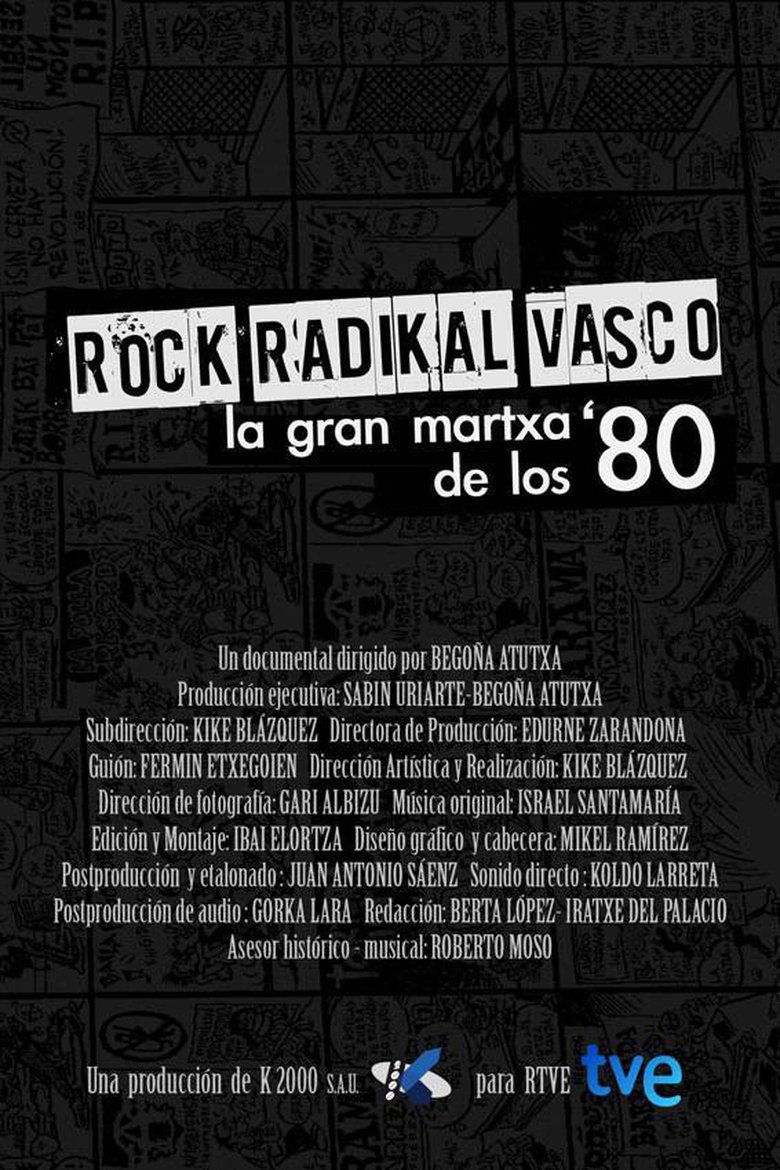 Rock Radikal Vasco: La gran martxa de los 80 Poster of Rock Radikal Vasco: La gran martxa de los 80
