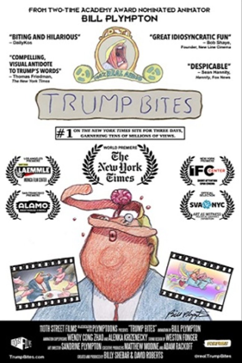 Trump Bites Poster of Trump Bites