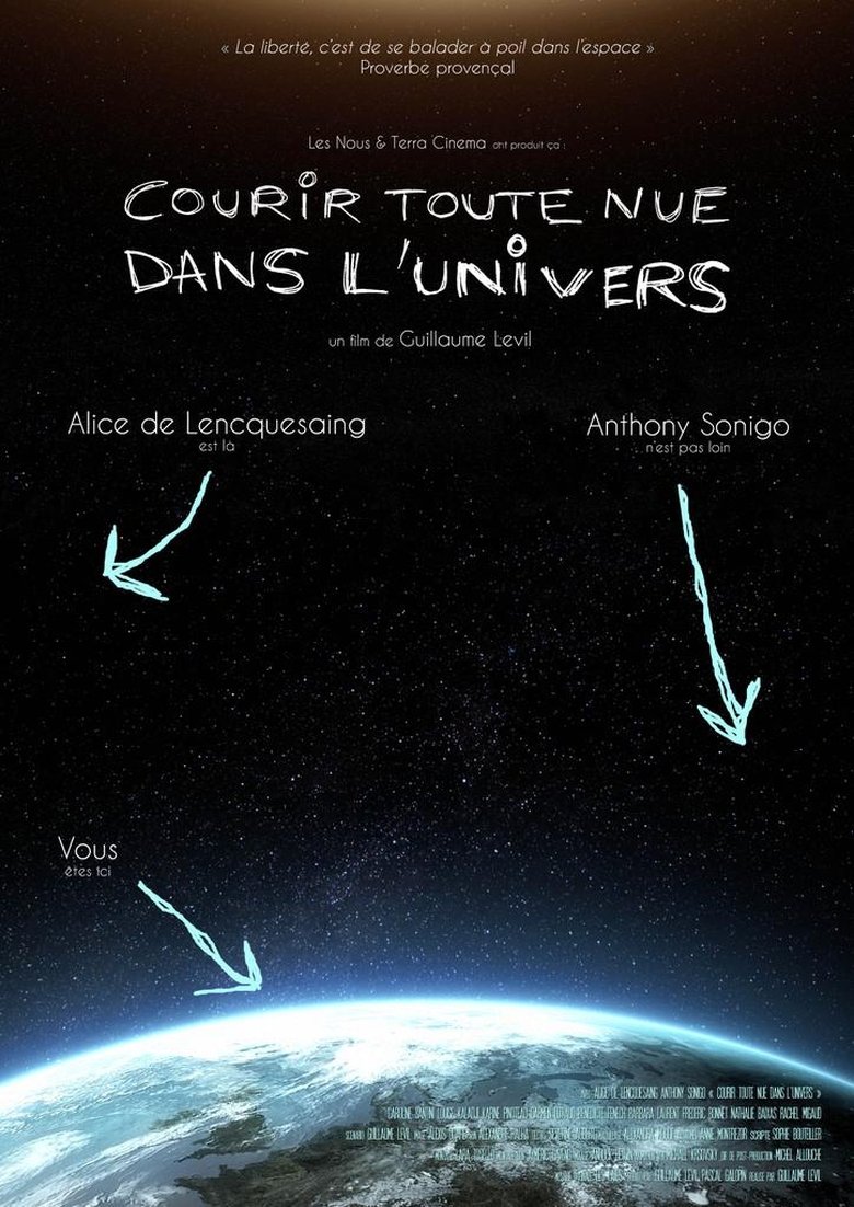 Courir toute nue dans l'univers Poster of Courir toute nue dans l'univers