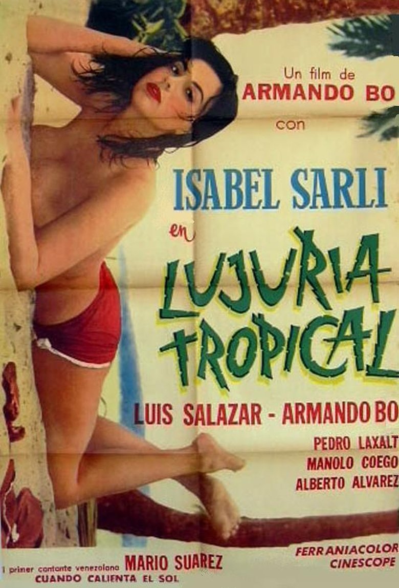 Lujuria tropical Poster of Lujuria tropical
