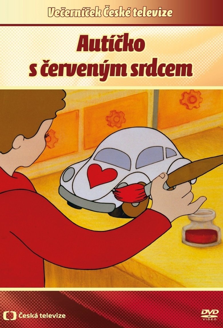 Autíčko s červeným srdcem Poster of Autíčko s červeným srdcem